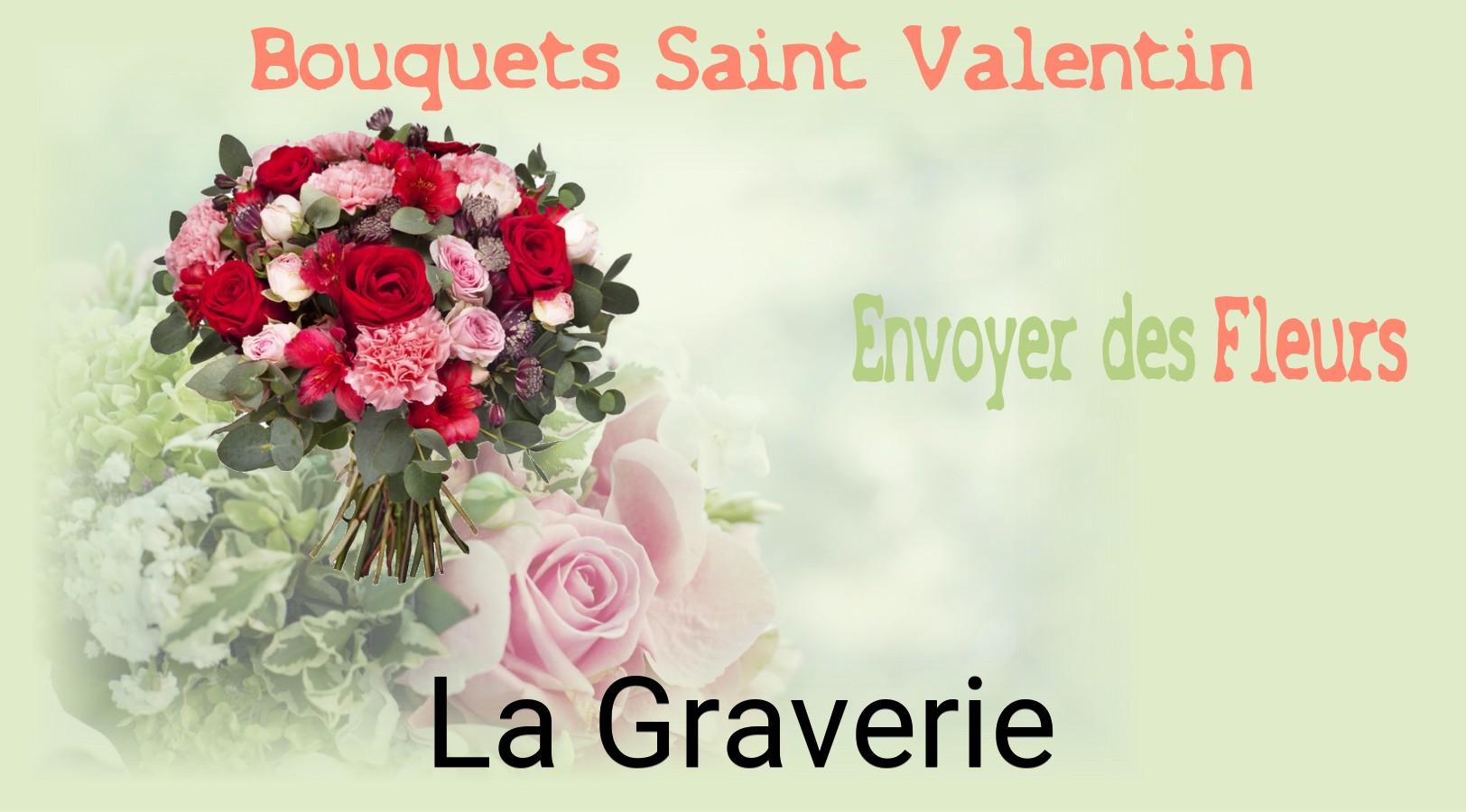 Roses de Saint-Valentin livrées à La Graverie
